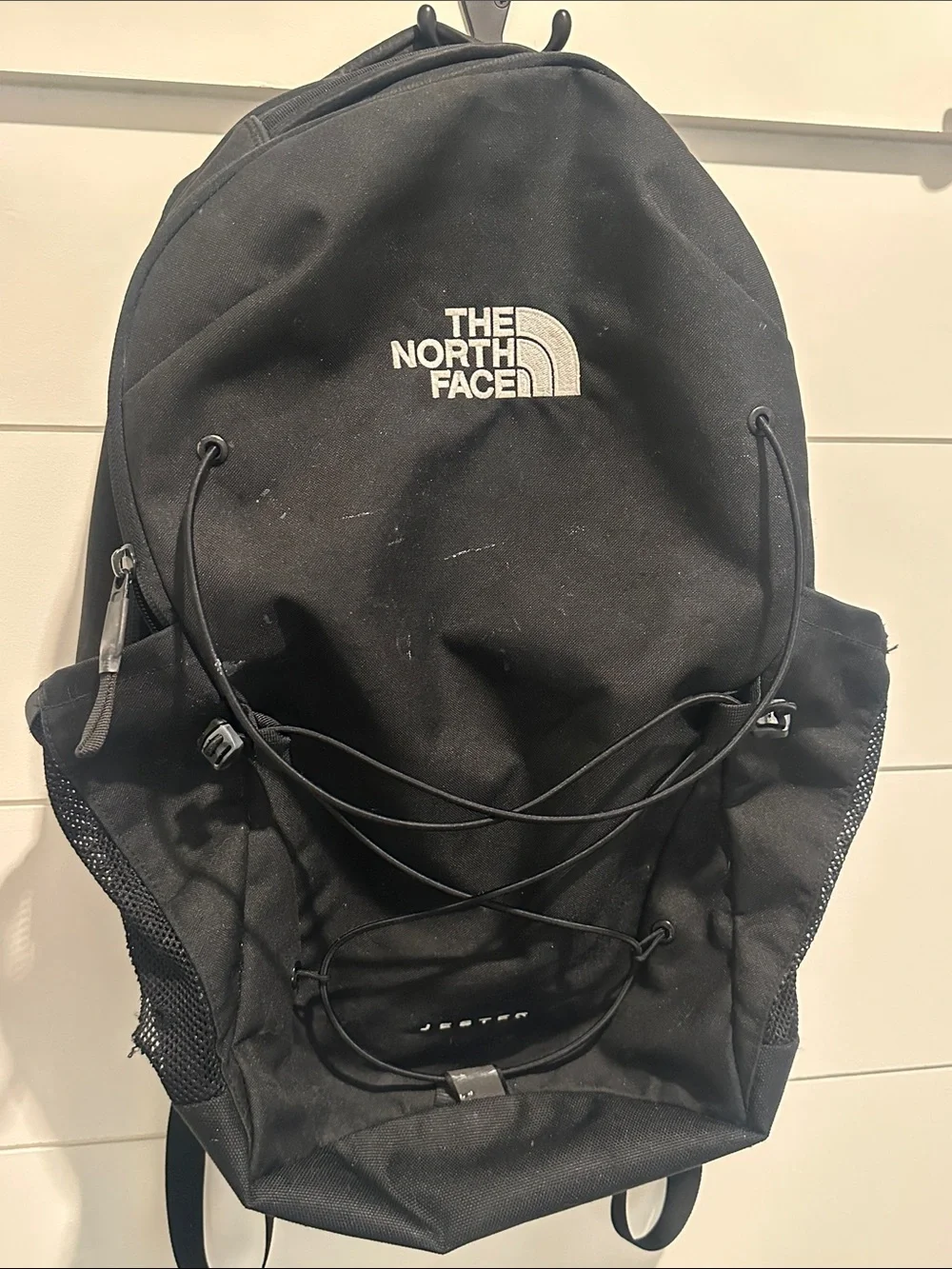 Black North Face Jester Backpack - Flawed